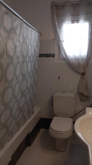 Hair dryer, towels, soap, toilet paper - Vintage Seafront house (Argostoli)