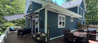 Welcome to the Bear’s Den. A Delightful house on Lake Winnipesaukee in Meredith.