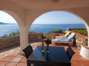 Outdoor dining - Piso Falco de Mar (L'Escala)