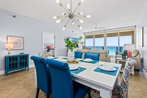Dining - 🌊 A Beach Escape | Gulf Front Navarre | Floor-to-Ceiling Views + Beach Access (Navarre)