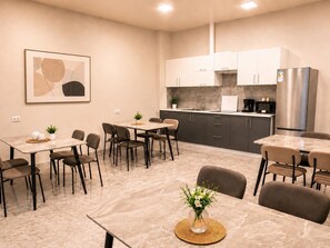Deluxe Quadruple Room, 1 Queen Bed with Sofa bed, Mountain View | Shared kitchen | Full-size fridge, microwave, oven, stovetop - Luxury Unique Retreat in Armenia (Vanadzor)