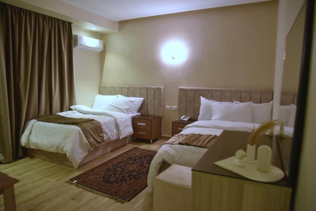 Zweibettzimmer, Bergblick