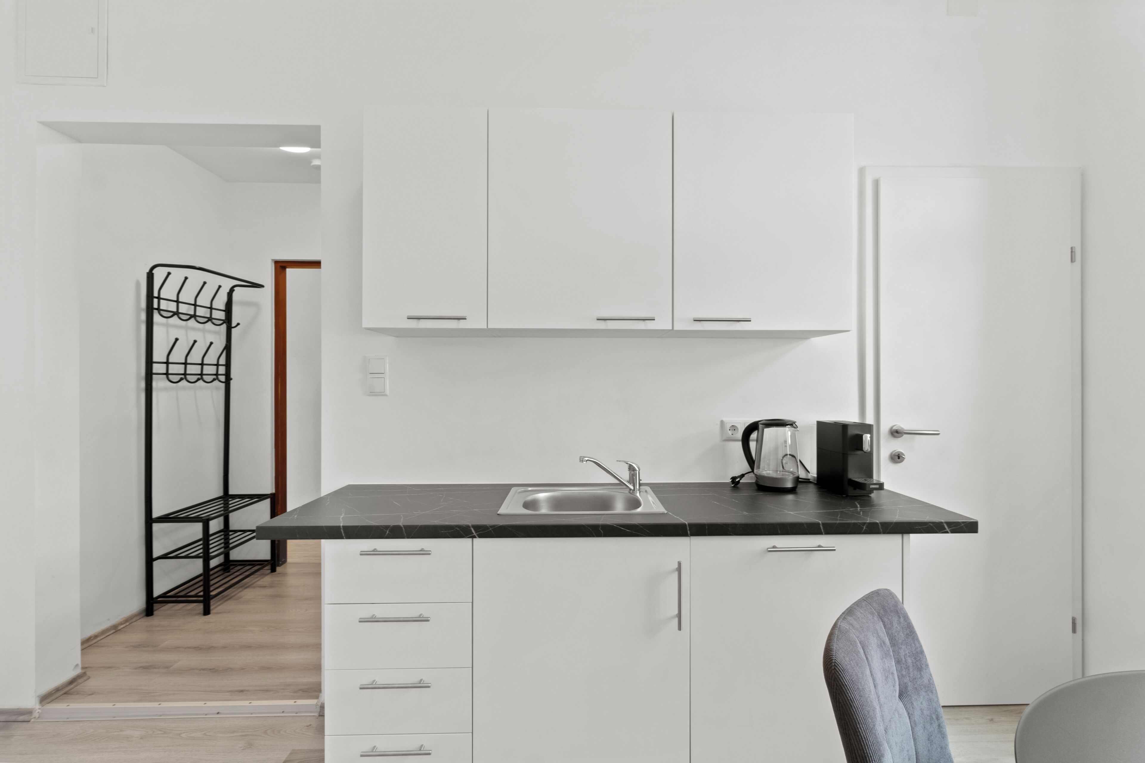 Comfort-lejlighed - 1 queensize-seng med sovesofa | Interiør