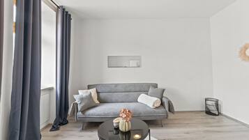 Comfort-Apartment, 1 Queen-Bett und Schlafsofa | Wohnbereich
