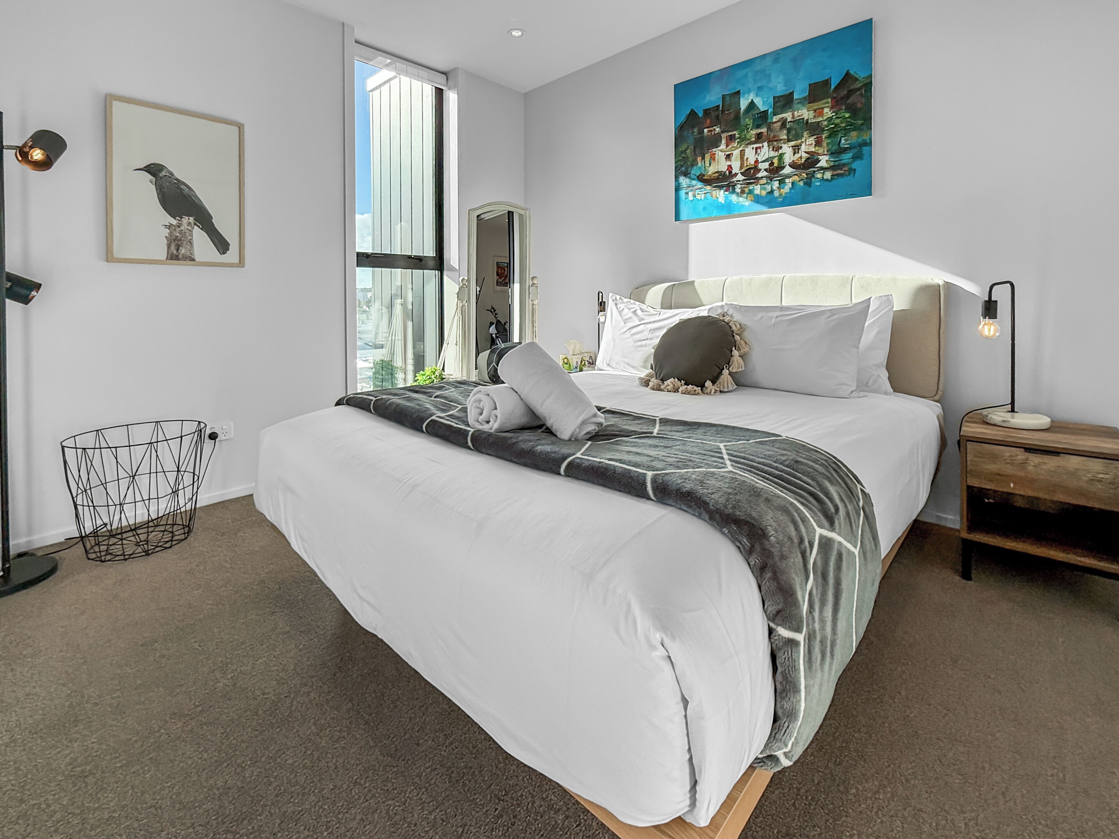 2 bedrooms, iron/ironing board, travel cot, free WiFi
