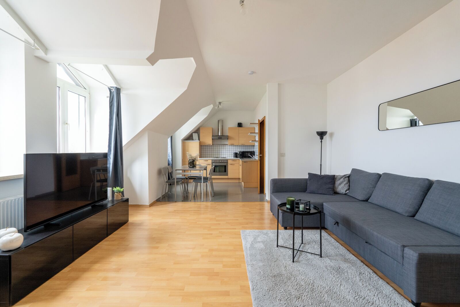 Classic-Apartment, 1 Schlafzimmer | Wohnbereich