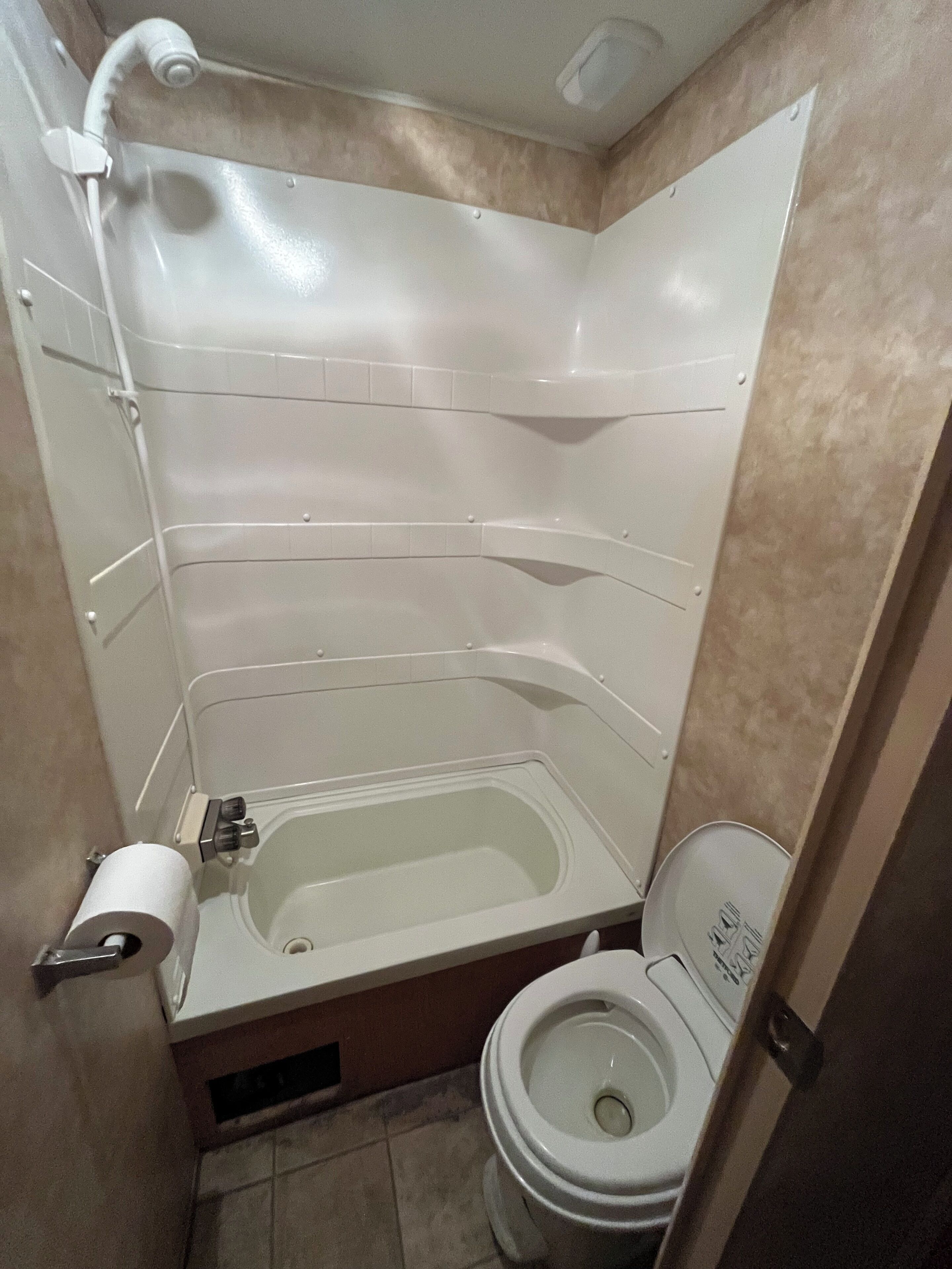 Towels, soap, toilet paper