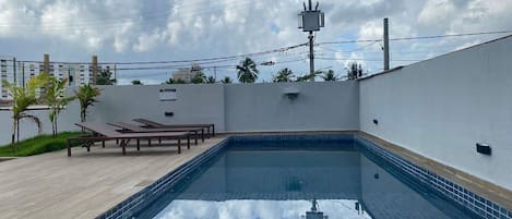 Basic-Apartment | Pool | Außenpool
