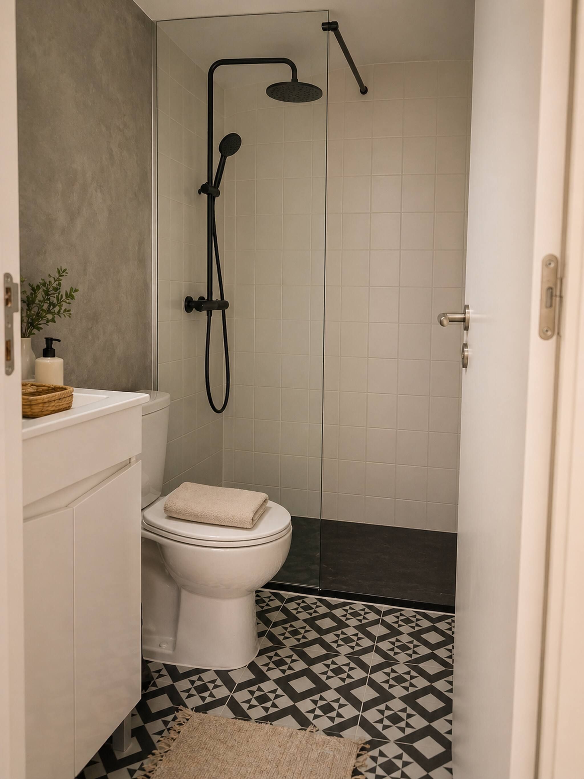 Room, 1 Bedroom, Balcony | Bathroom