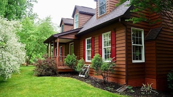 Ferienhütte, eigenes Bad (The Pond Cabin) | Badezimmer
