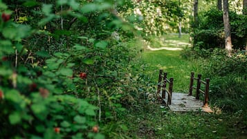 Ferienhütte, eigenes Bad (The Pond Cabin) | Aussenbereich