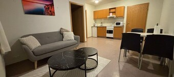Kosy 1-bedroom apartment in enjoyable Hólar for your stay