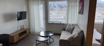 Kosy 1-bedroom apartment in enjoyable Hólar for your stay
