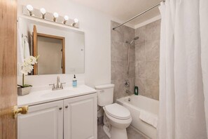 Bathroom - Creekside Stay | Clean & Cozy 2BR Near Airport (Anchorage)