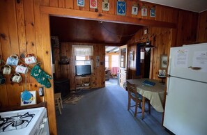 Interior - Serene 2-bedroom cabin with AC in charming Hayward. (Hayward)