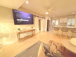 Smart TV, books, video library