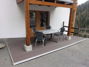 Outdoor dining - La Trapla, (Samnaun-Compatsch). by Interhome (Samnaun)