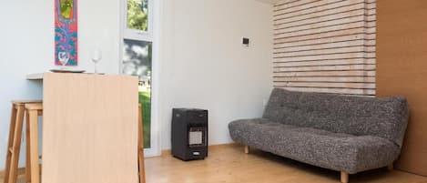 Bangalô standard, sacada, vista para o jardim | Área de estar