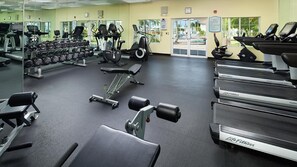 Fitness facility - 1-Bedroom/Bath Villa - Marriott Vacation Clubs - Harborside Resort at Atlantis (Paradise Island BS N-4777)