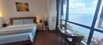Sea view Cozy 1-bedroom condo in enchanting Gelang Ptah with AC 迷人振林山的海景公寓