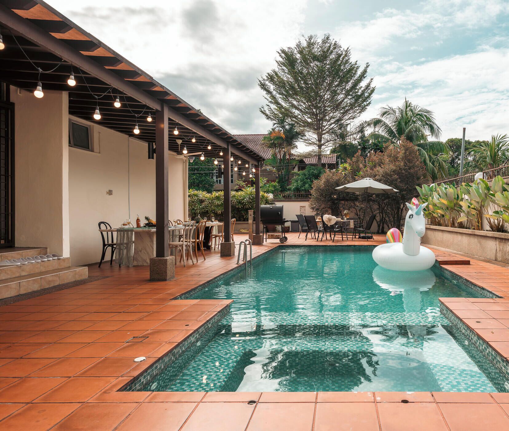 Outdoor pool