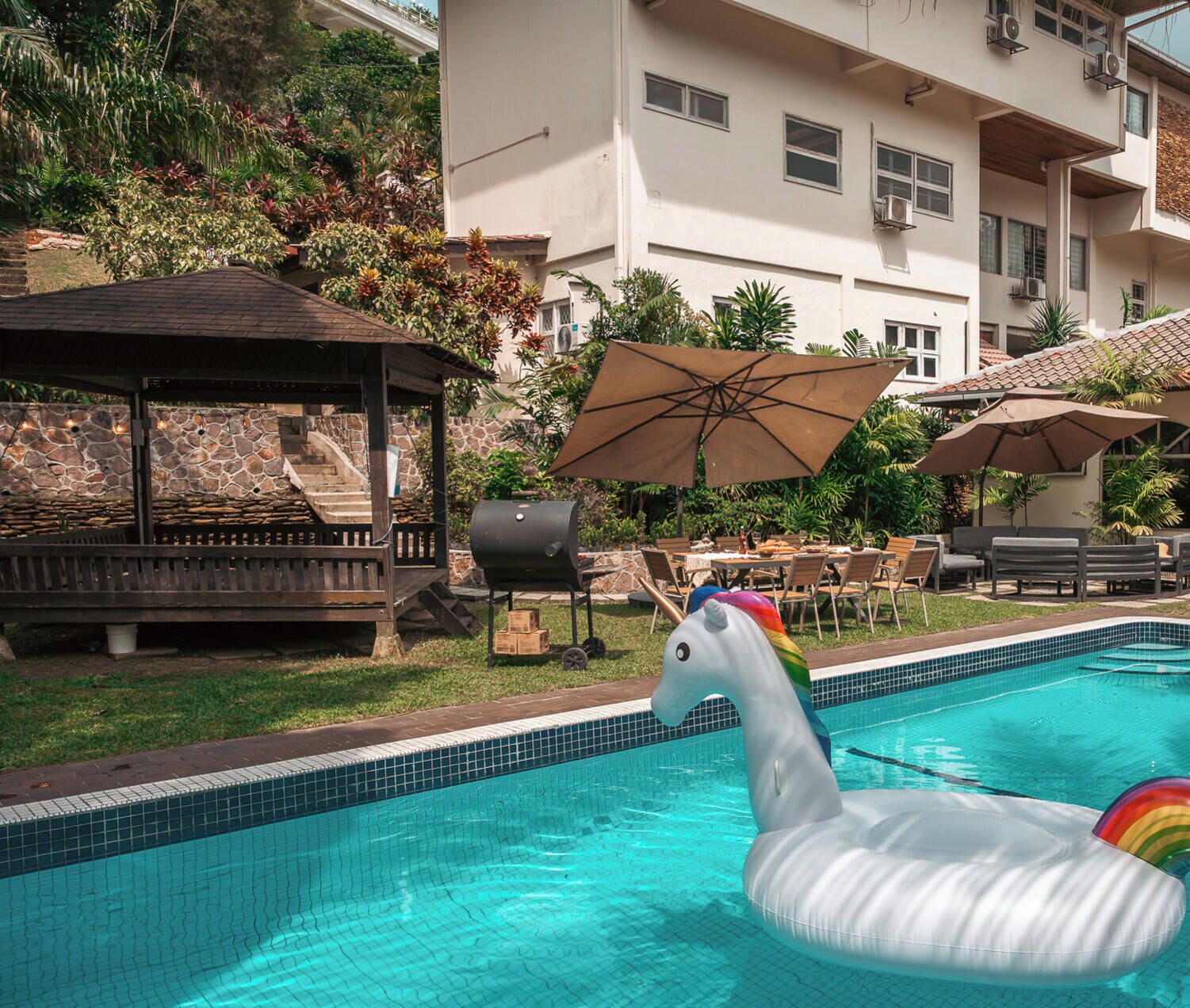Outdoor pool