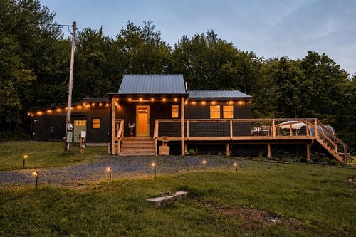 Inkwood Reserve! Private Lake Dock•Kayaks•HotTub•Sauna•FirePits