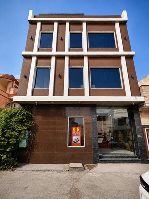 Façade de l’hébergement