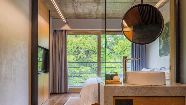 Luxury Double Room, Balcony, Mountain View