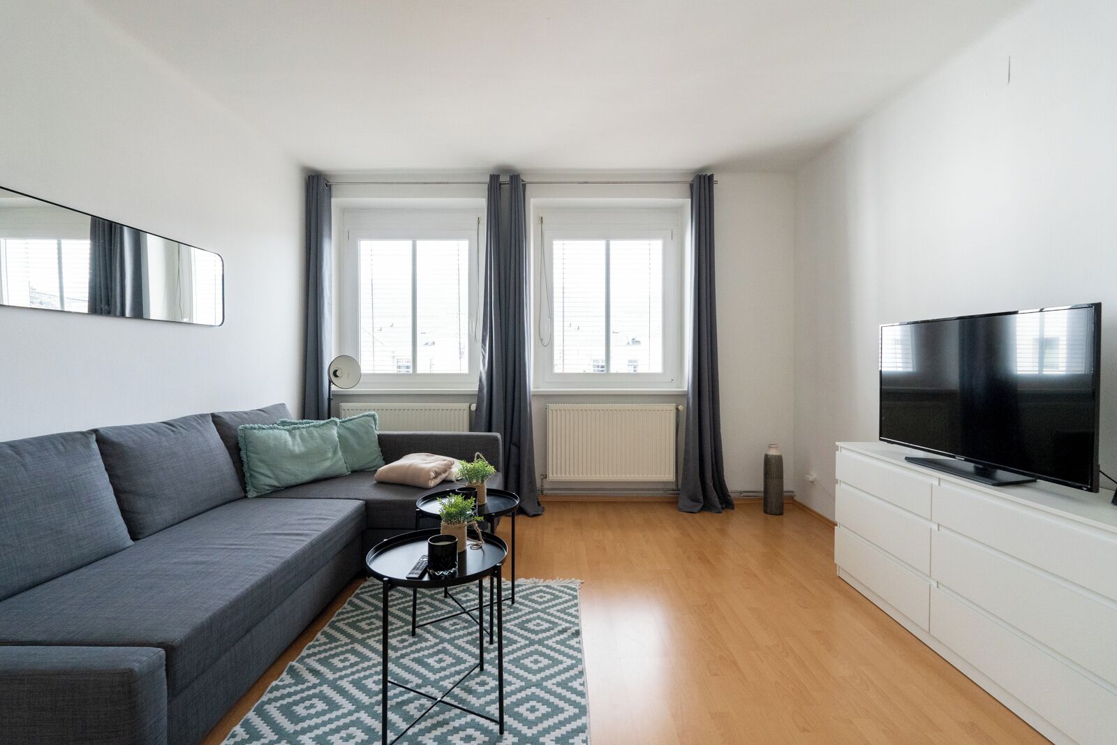 Classic-Apartment, 1 Queen-Bett und Schlafsofa | Wohnbereich