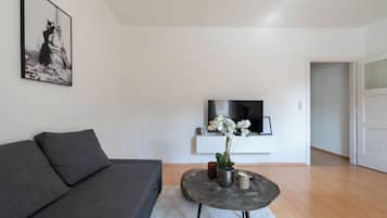 Apartamento Confort, 1 cama de matrimonio con sofá cama | Zona de estar
