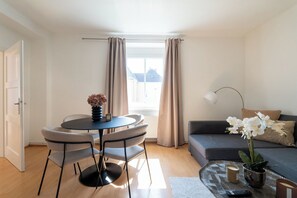 Comfort-lejlighed - 1 queensize-seng med sovesofa | Interiør