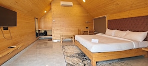 Luxury Room, Mountain View | Desk, laptop workspace, iron/ironing board, free WiFi - Karibu Resort Karjat (Chevane)