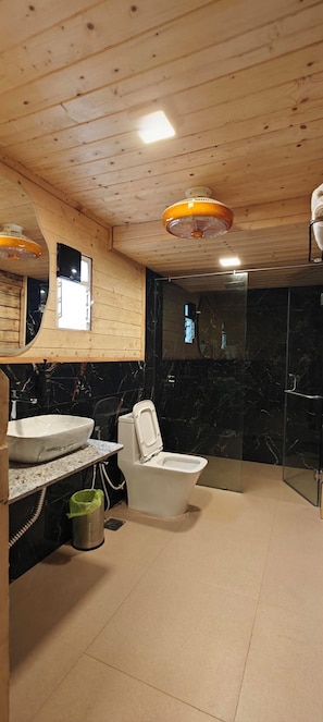 Ducha, artículos de tocador gratuitos, secador de pelo, toallas