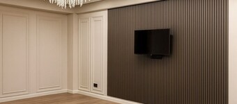 Luxury Cozy 1-bedroom 4 people space in the heart Bishkek with AC