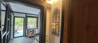 Mandarinenhaus Murrhardt close to the center, secluded location by the forest, all accommodation