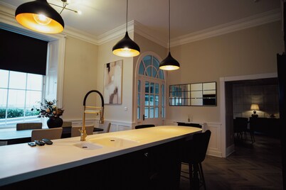 Bankhouse Troon, Scotland | Luxury Sea View Retreat with Hot Tub & Sauna