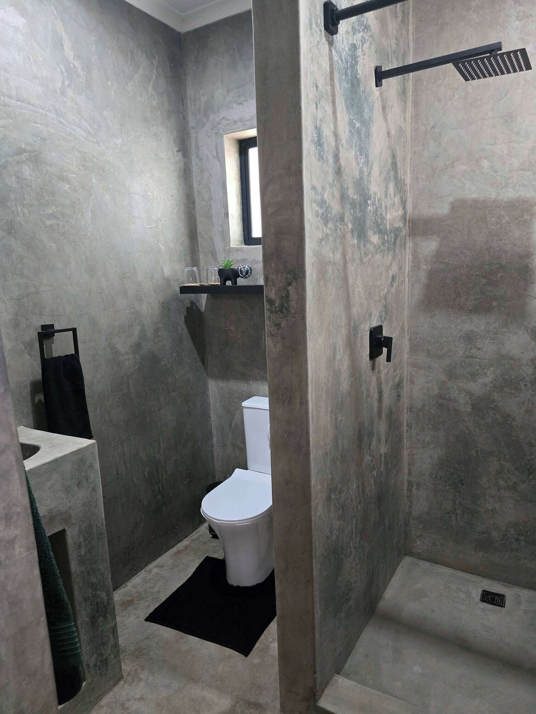 Casa, 2 habitaciones, piscina privada | Baño