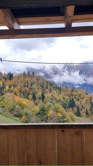 Property grounds - Isolated Cabin in Kichkhuldashi, Svaneti with Lake Fishing & Horse Riding (Nakra)