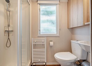 Bathroom - Silver 2 Bedroom Caravan, Sleeps 6 P (Thorness, Nr Cowes)