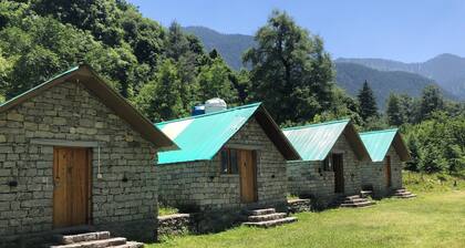 The Ambika Huts.