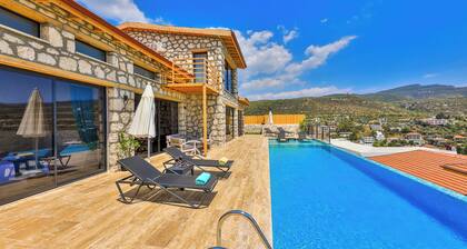 Sea View 4 Bedroom Villa in Patara Private with Indoor and Outdoor Pool