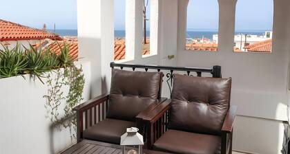 Studio 'For 3 with Sea View 2' – Sea View, Wi-Fi & Air Conditioning