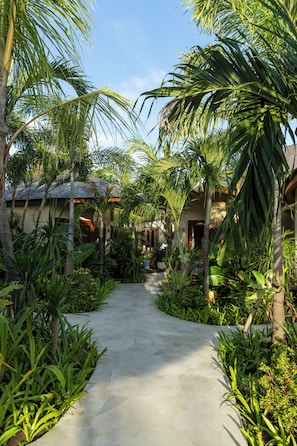 Garden view - Kima Surf Camp Uluwatu (Pecatu)