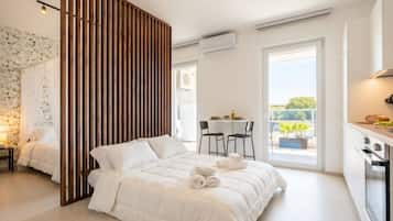 1 Schlafzimmer, Reisekinderbett