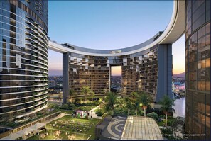 Exterior - River View 2B Skyline Apt Queens Wharf/Casino sleep 6 (Brisbane City)