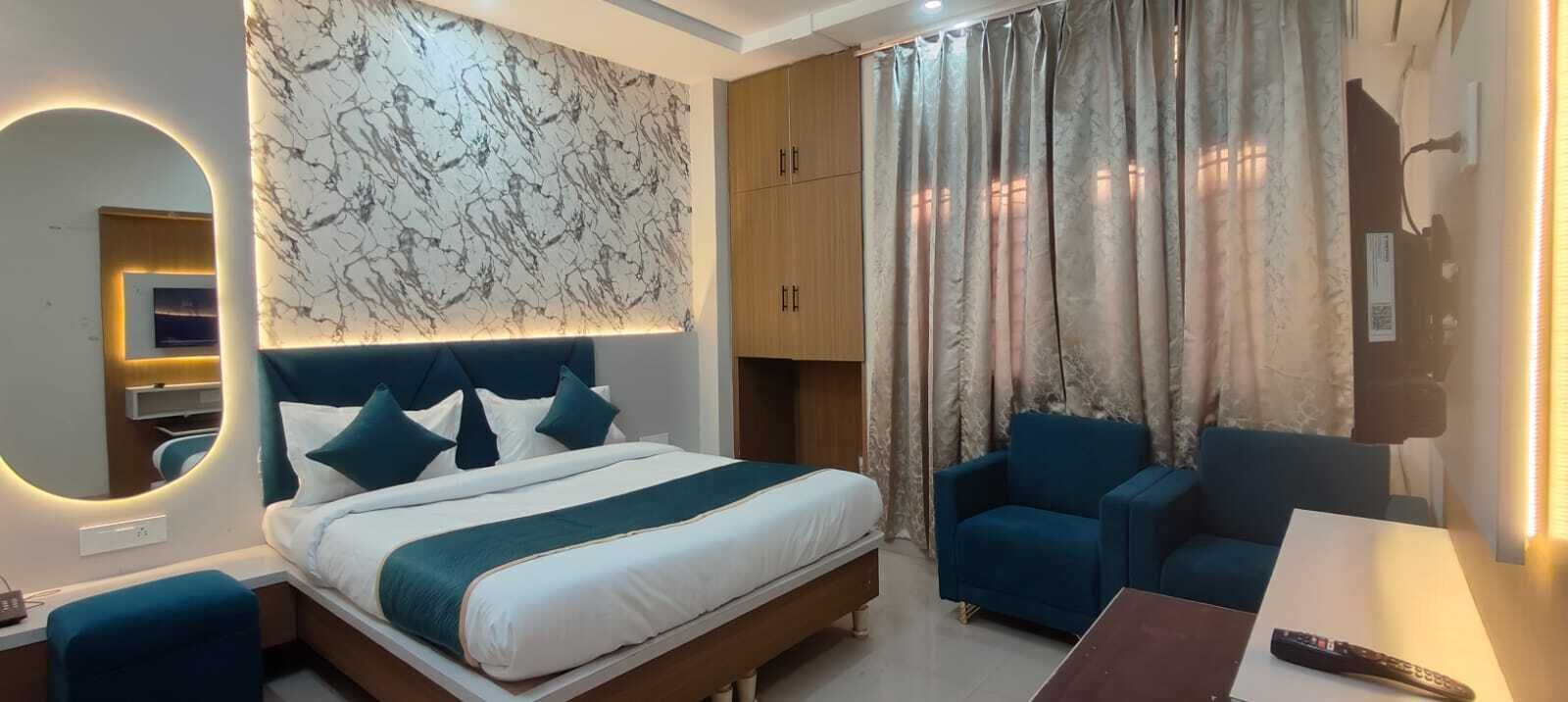 Chambre Deluxe double | Espace de travail pour ordinateurs portables, accès au Wi-Fi (inclus)