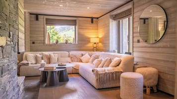 Chalet | Area keluarga | Perapian