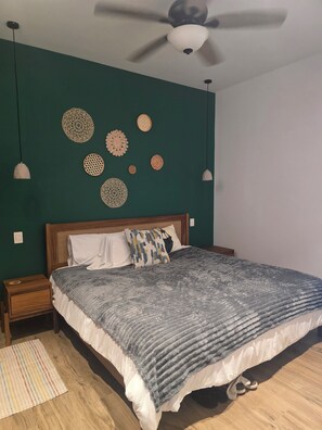 2 habitaciones, wifi gratis y ropa de cama 