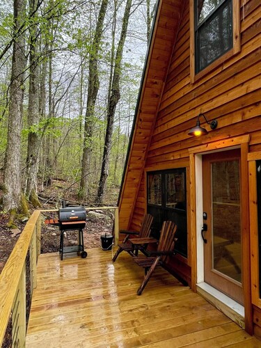 Private Mountain View Alpine A-Frame 8 miles to Snowshoe